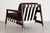 Mid 20th Century Walnut Lounge Chairs by Edmond J. Spence, C. 1950s For Sale - Image 5 of 10