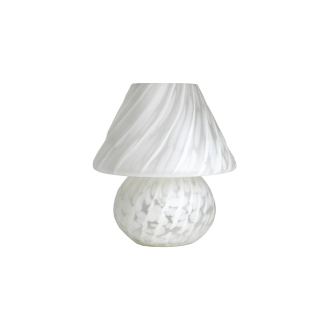 Vintage Murano Glass Mushroom Table Lamp by Hustadt Leuchten, 1970s For Sale - Image 10 of 10