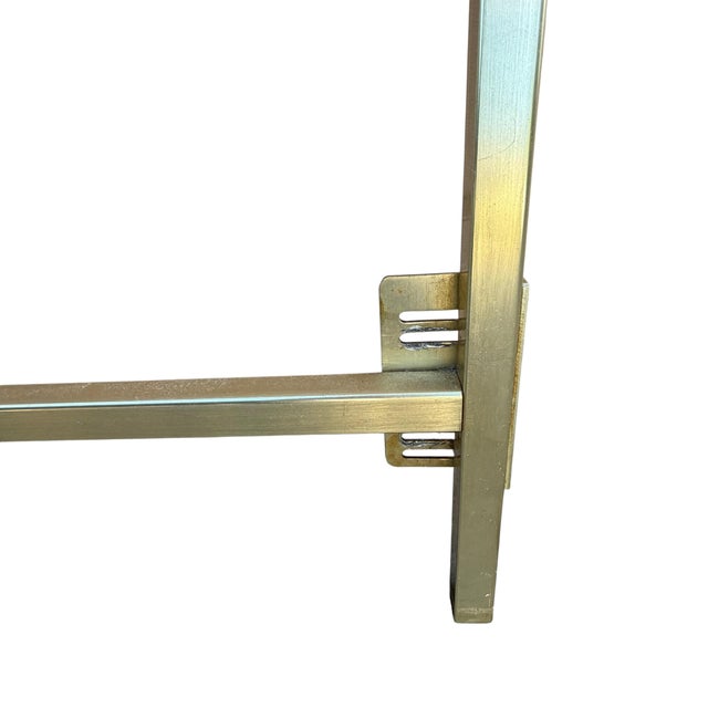 Brass 1970s Style-O-Kraft Hollywood Regency Mid-Century Brass-Tone Twin Headboards—A Pair For Sale - Image 8 of 18