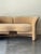 Such a fun piece that can be used as a love seat or transformed into a Tête-À-Tête. We had this reupholstered in designer...