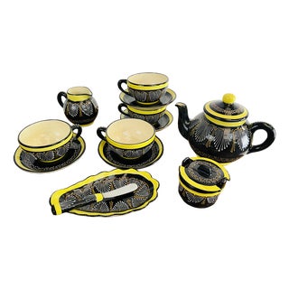 Vintage Lunch and Tea Set, 1960s, Set of 12 For Sale
