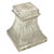 This stone base, 73 cm high and 65 cm wide (65 cm deep), is an ideal decorative element for highlighting a statue, a vase...