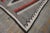 1930s Gray Tribal Geometric Diamond American Navajo Rug 4'6'' X 6'8'' Flatweave Wool Carpet For Sale - Image 11 of 11
