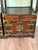 Vintage Pagoda Style Wood Display Cabinets Set, 3 Pieces For Sale - Image 9 of 18
