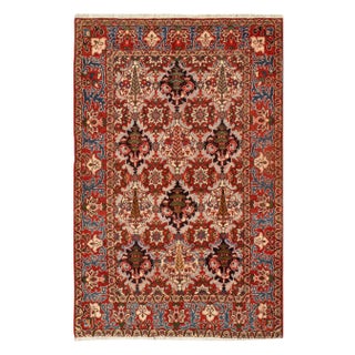 Pasargad Multi Color Persian Bakhtiari Rug- 4'6'' X 7' For Sale