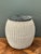 Contemporary Vintage Rattan and Wood Side Table For Sale - Image 3 of 16
