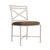 Brown Jordan Venetian Side Chair, Dove frame with Fusion Moccasian fabric For Sale - Image 12 of 12