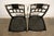 Baker Furniture Historic Charleston Regency Ebonized and Gold Gilt Side Chairs or Dining Chairs, Pair For Sale In South Bend - Image 6 of 16