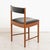 Wood Teak Dining Chairs with Original Black Vinyl Upholstery from McIntosh, 1960, Set of 6 For Sale - Image 7 of 10