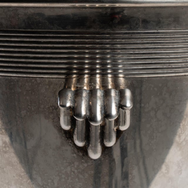 Mid 20th Century France Silver Ice Bucket For Sale - Image 12 of 15