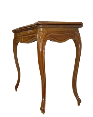 Louis XV Mahogany Console Game Table, 1860s