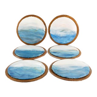 New Heaven and New Earth Series III of VI Plaques (#1-5 and #9) - Set of 6 For Sale