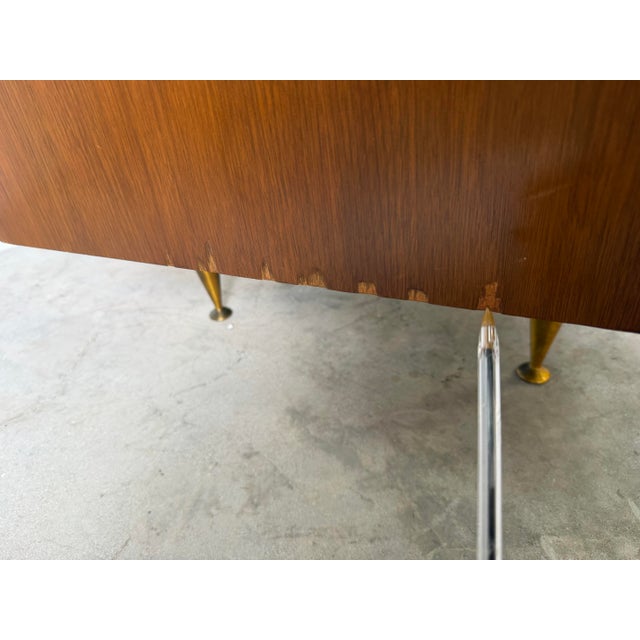 Mid-Century Kent Coffey “The Sharon” Walnut & Pecan 9-Drawer Dresser For Sale - Image 12 of 12