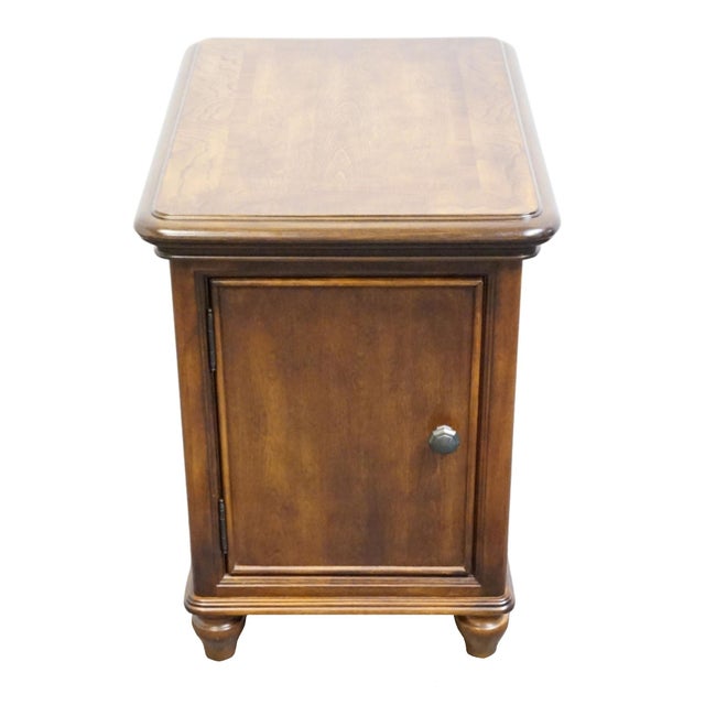 Traditional Ashley Furniture Jamison Collection Traditional Style 19" Rectangular Storage End Table T703-3 For Sale - Image 3 of 9