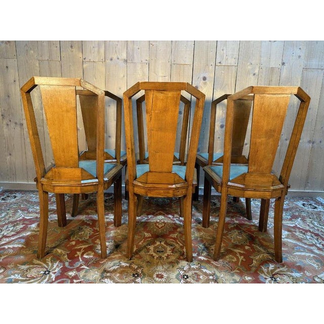 Period: 20th century Style: Art Deco Condition: Good condition Material: Solid wood Length: 47Width: 42Height: 92Depth: 42...