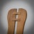 Brutalist Oak Rocking Chair by De Puydt, 1970s For Sale - Image 6 of 9