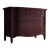 Antique Serpentine Mahogany Chest of Drawers, C. 1890 For Sale