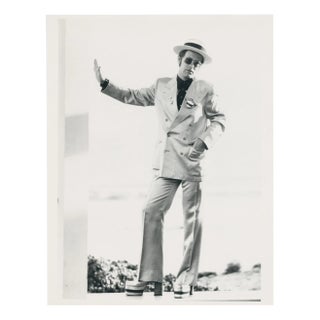 Elton John at a Young Age Dressed Up, 20th Century, Photograph For Sale