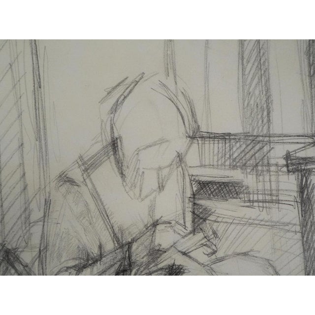 After Alberto Giacometti, Woman by the Window, Lithograph For Sale - Image 4 of 5