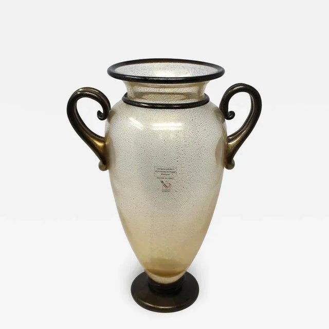 Gambaro & Poggi - Classic Venetian Vase For Sale In Naples, FL - Image 6 of 6