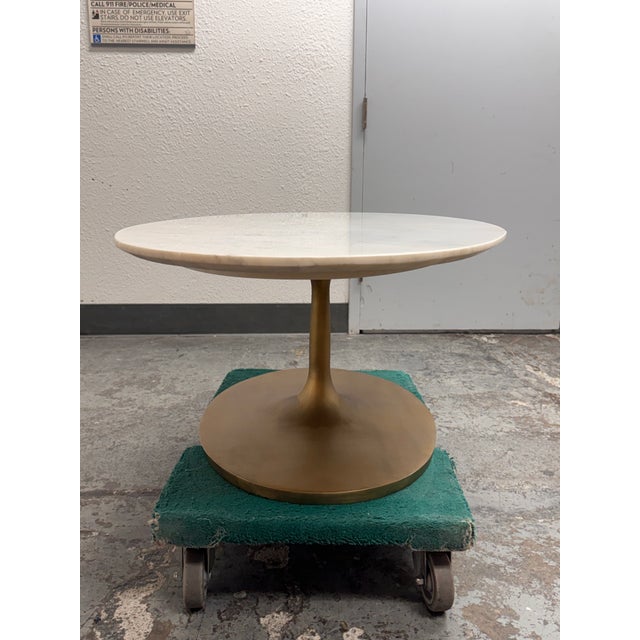 Crate & Barrel Crate & Barrel Nero White Coffee Table For Sale - Image 4 of 12