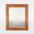 French Mirror with Warm Pine Wood Frame, 1900s For Sale - Image 11 of 11
