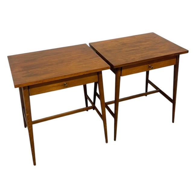 Vintage Mid Century Modern End Table Set by Paul McCobb for Planner Group For Sale In Seattle - Image 6 of 10