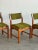 1970s 1970s Teak and Mohair Dining Chairs - Set of Four For Sale - Image 5 of 12