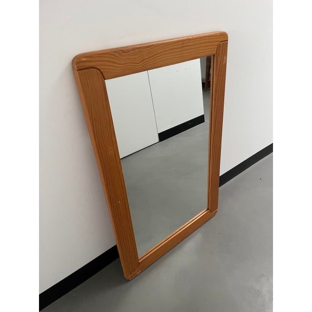 Vintage Revival Pine Mirror, 1980s For Sale - Image 14 of 15