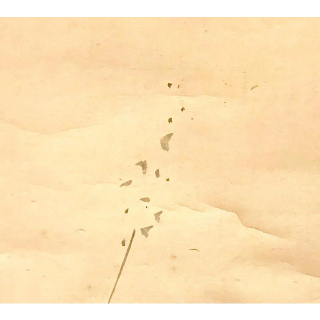 Wood 17th Century Japanese Ink Hanging Scrolls Kano Tanyu - Pair For Sale - Image 7 of 13