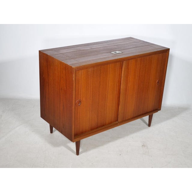 Wood Mid-Century Modern Bar Sideboard in Teak from Musterring, 1960s For Sale - Image 7 of 14