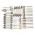 Stanley Roberts Tiburon Faux Bamboo Flatware for 8 - Set of 51 For Sale