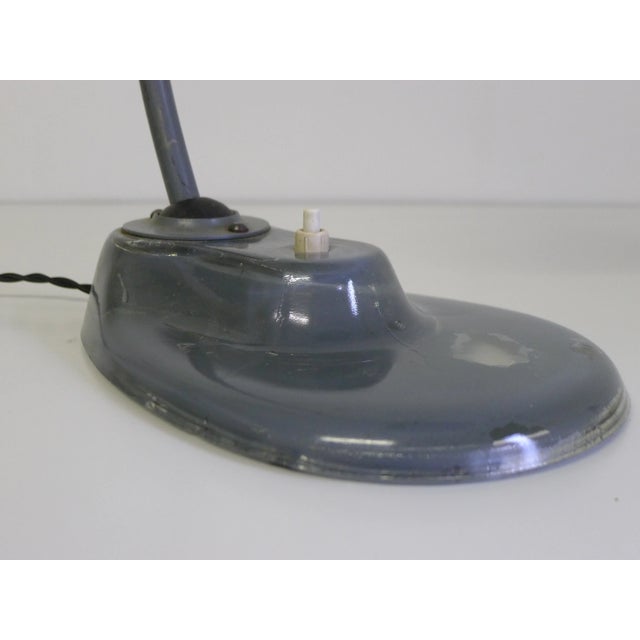 Model 1115 Desk Lamp by Hermann Gautel, M. Brandt & H. Bredendieck for Kandem Leuchten, 1940s For Sale - Image 4 of 11