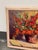 Late 20th Century Floral Still Life Oil on Canvas Painting, Vintage For Sale - Image 5 of 12