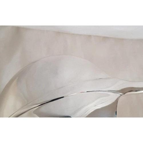 1920s Antique George V Sterling Silver Soup Punch Ladle from Atkin Brothers, 1929 For Sale - Image 5 of 18