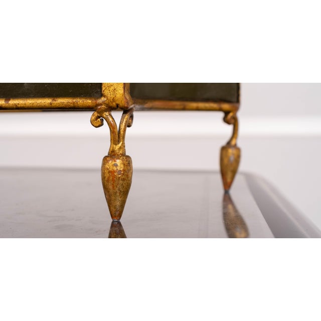 Metal Pallaido French Style Toleware Jardiniere Planter For Sale - Image 7 of 10