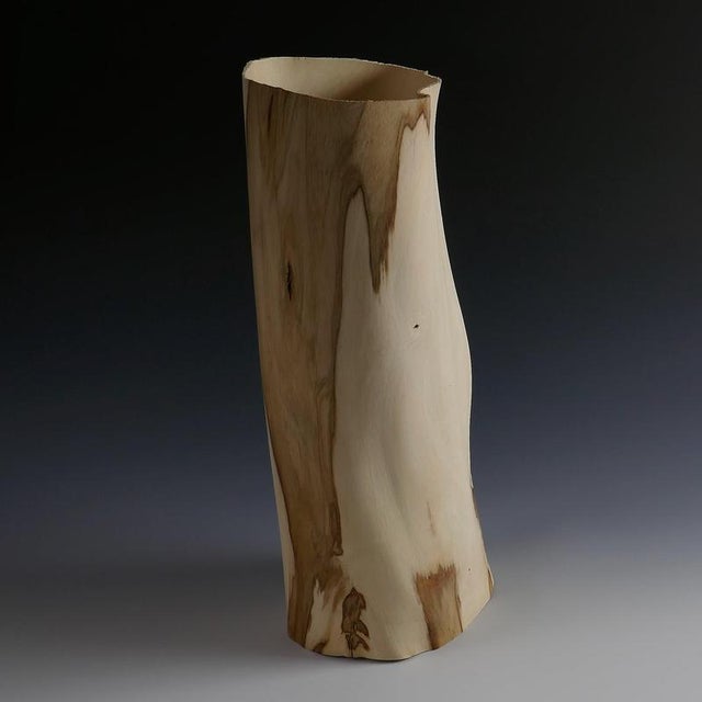 Not Yet Made - Made To Order Through the Window Vase in Fig Tree Wood by Yann Marot For Sale - Image 5 of 10
