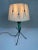Nice French tripod table lamp. Playful model. B22 socket. Including 1 new lamp. Height: 33cm. Diameter: 18cm. The...