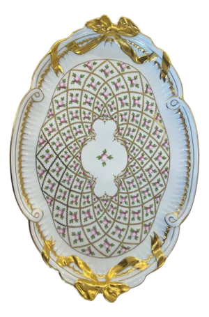 Herend Ribbon Sevres Roses Sprog