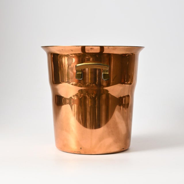 Mid-Century Modern Swiss Copper Wine Cooler by Spring Culinox, 1970s For Sale - Image 3 of 14