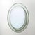 Wall Mirror with Curved Glass Frame by Metalvetro, 1970s For Sale - Image 4 of 12