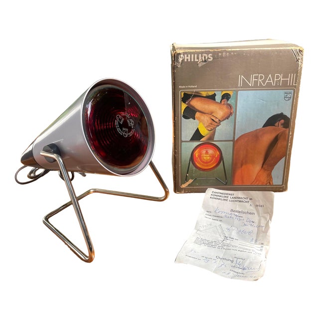 Infraphil HP 3608 Infrared Lamp from Philips, 1975 For Sale