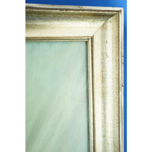 Giovanni Zancolo, Post Impressionist Still Life with Copper Pourer and Brass Mortar and Pestle, 1970s, Oil on Canvas For Sale - Image 10 of 12