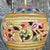 Vintage Boho Carved Wood Table Lamp For Sale - Image 13 of 13