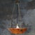 French Art Deco Alabaster Pendant with Brass Mount, 1920s For Sale - Image 6 of 11