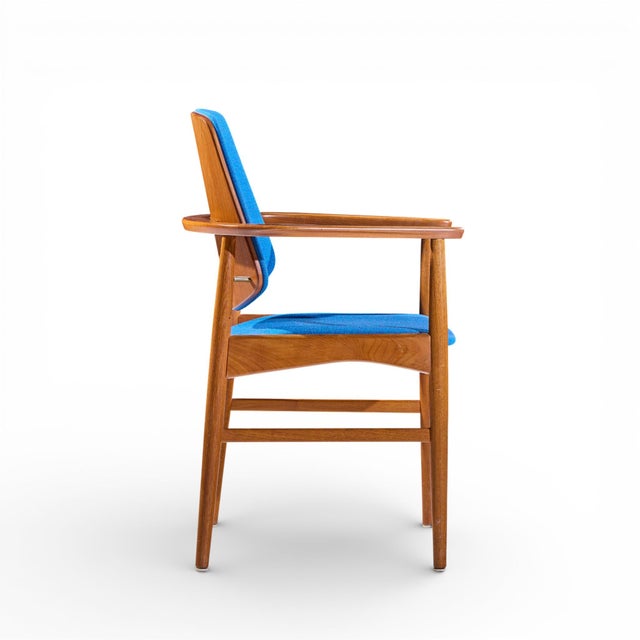 Arne Vodder for Bovirke Mid Century Danish Teak Dining Chairs - Set of 6 For Sale - Image 11 of 14