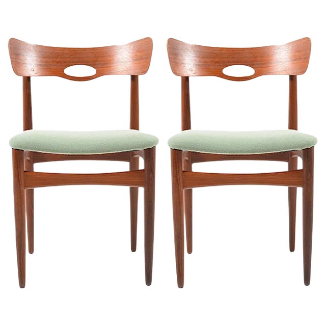 Danish Chairs in Teak from Bramin, 1960s, Set of 2 For Sale