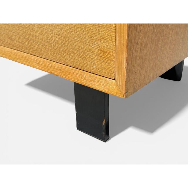 Brown George Nelson, Cabinets, Birch, Stainless Steel, Usa C. 1955 For Sale - Image 8 of 8