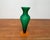 Green Italian Satinato Series Glass Vase attributed to Carlo Moretti, 1970s For Sale - Image 8 of 18