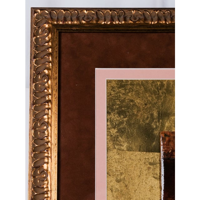 Renaissance 2000 Csaba Markus "Veronika" Artist Hand Signed and Numbered & Embellished Limited Edition Serigraph 30/225 Exquisitely Framed & Matted For Sale - Image 3 of 6